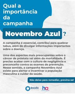 A importancia novembro Azul